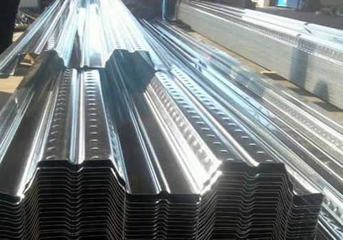 Steel floor decking