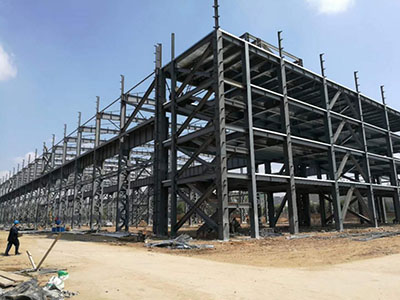 heavy steel structure workshop