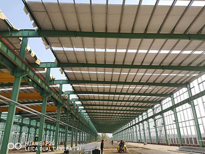 pre engineering steel structure building